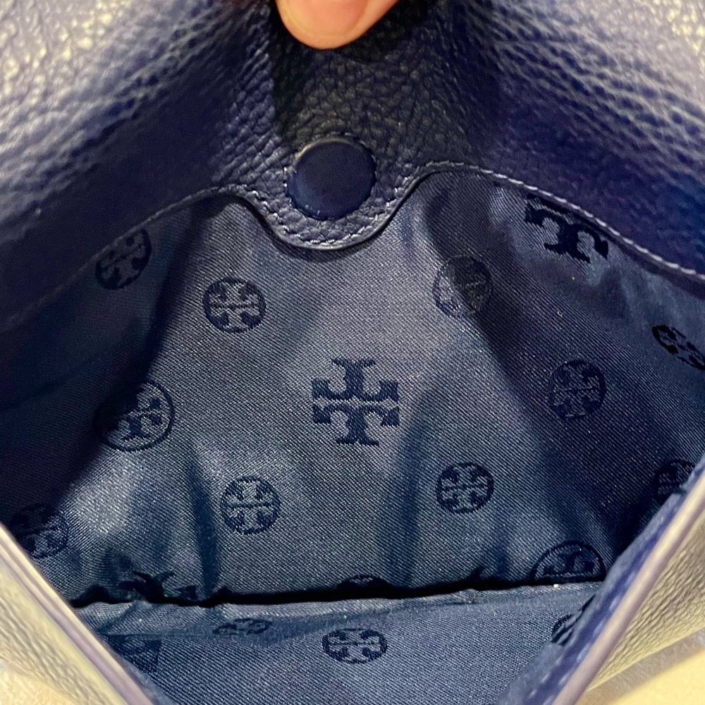 EUC Tory Burch Stunning Blue Shoulder/Crossbody Bag 
***GET IT QUICK ***!!! - Picture 11 of 11